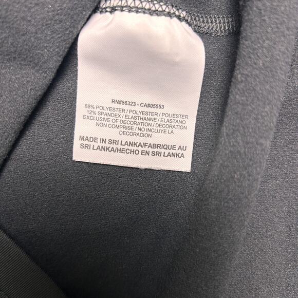 Nike Pro Combat 1/4 Zip Mock Womens Medium Gray Dri-Fit Fitted Running Training - Picture 6 of 6